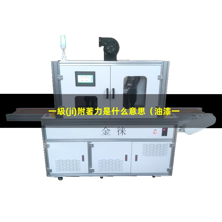 一級(jí)附著力是什么意思