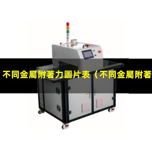 不同金屬附著力圖片表