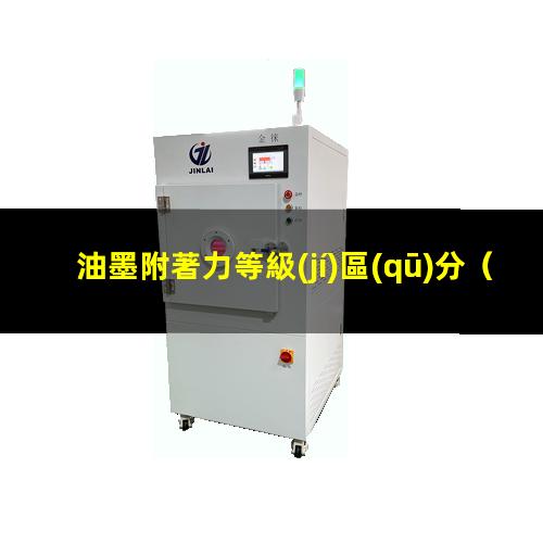 油墨附著力等級(jí)區(qū)分