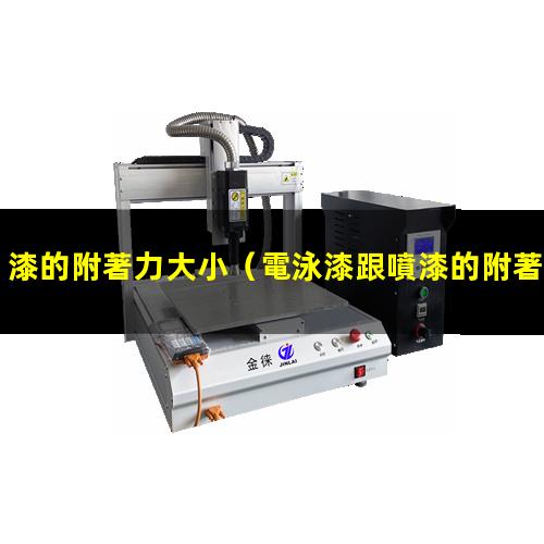 漆的附著力大小
