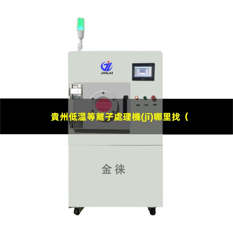 貴州低溫等離子處理機(jī)哪里找