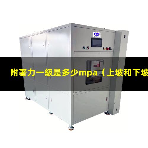 附著力一級是多少mpa